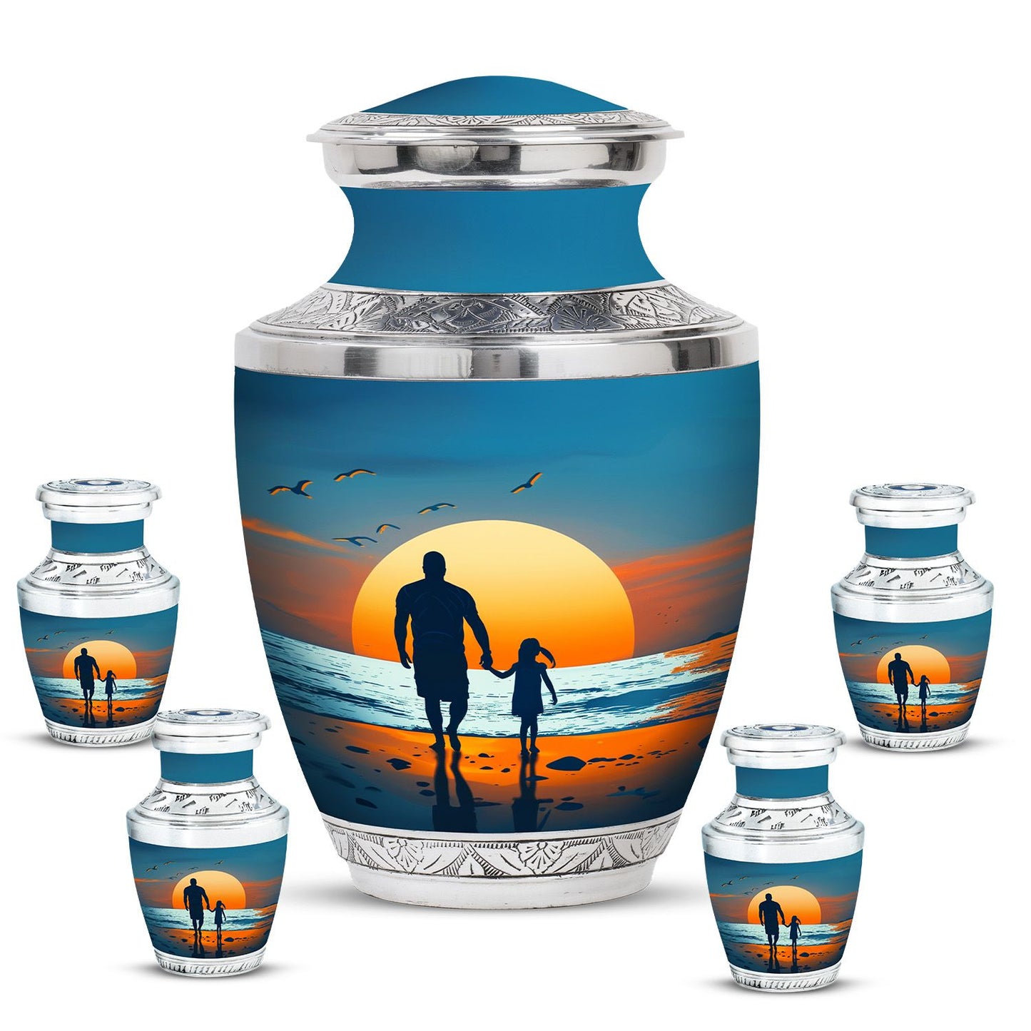 Personalized Fish Cremation Urn for Pet Ashes - 10-inch, 200 cu in - Yatskia