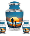 Memorial Father Daughter Urn For Burial Ashes - Cremation Urns Large