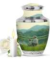 Father Son Fishing Memorial Urns - Beautiful Burial Urns For Ashes