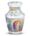 Feather Urn For Human Remains Funeral - Memorial Keepsakes For Ashes