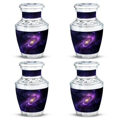 Personalized Galaxy Cremation Urn for Women - 10-inch, 200 cu in - Yatskia