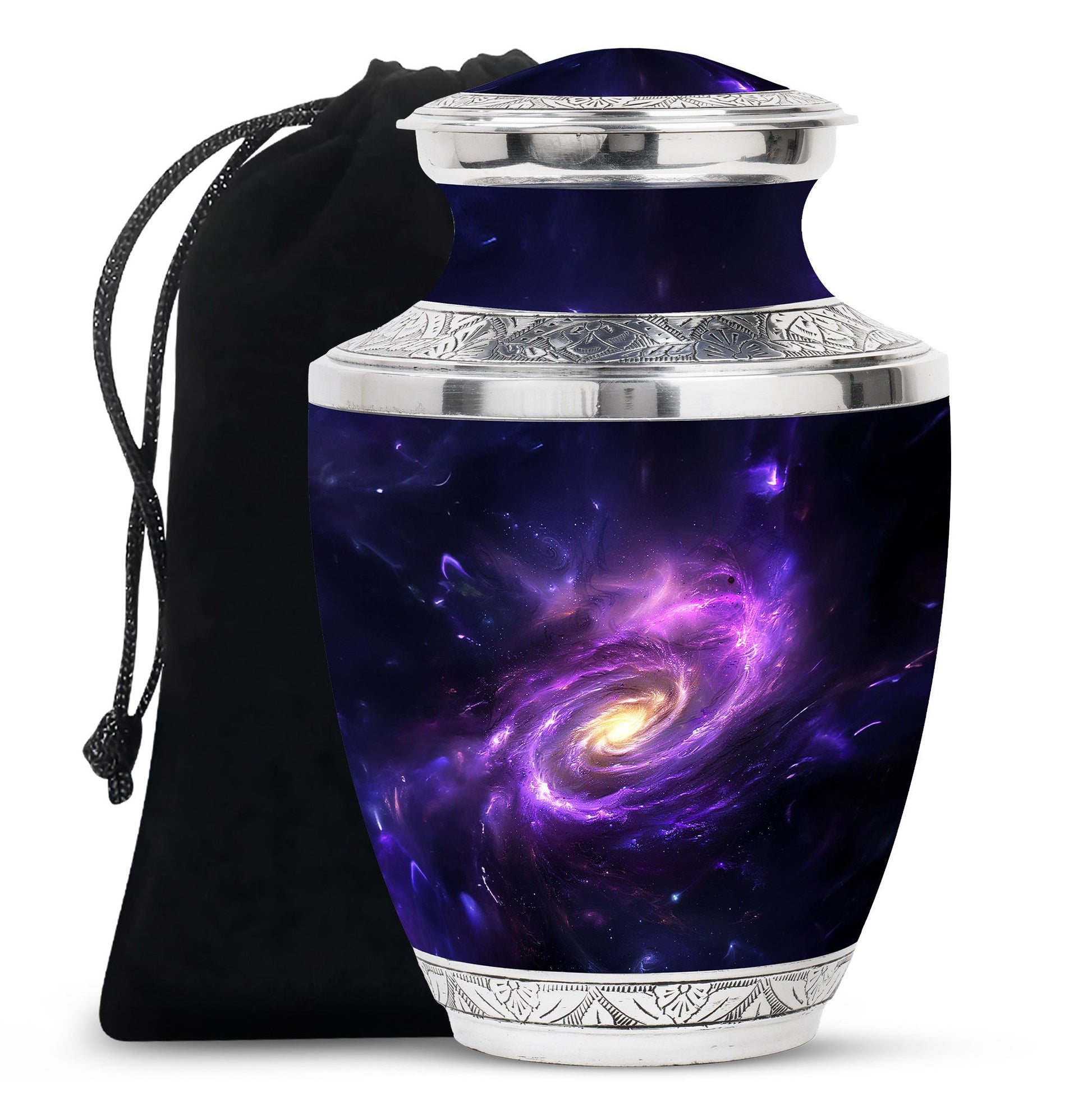 Galaxy Small Urns For Women Human Ashes Funeral, Ashes Urn