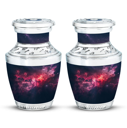 Personalized Galaxy Cremation Urn for Men - 10-inch, 200 cu in - Yatskia