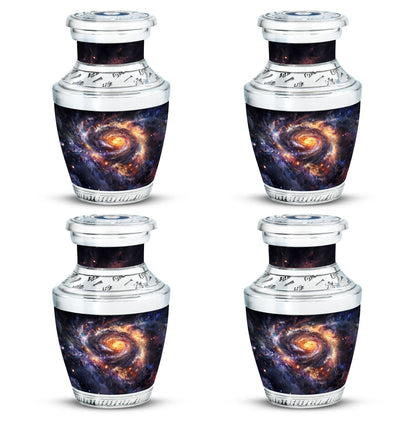 Personalized Galaxy Cremation Urn for Loved One - 10-inch, 200 cu in - Yatskia