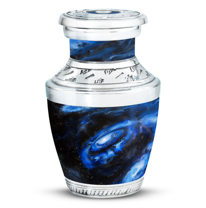 Personalized Galaxy Cremation Urn for Men - 10-inch, 200 cu in - Yatskia