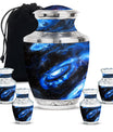 Galaxy Large Decorative Urn For Human Ashes - Funeral Urns For Men & Women