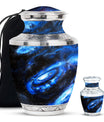 Galaxy Large Decorative Urn For Human Ashes - Funeral Urns For Men & Women