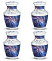 Stylized Artistic Decorative Galaxy Urn - Large Human Ashes Urn