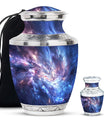 Stylized Artistic Decorative Galaxy Urn - Large Human Ashes Urn
