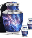 Stylized Artistic Decorative Galaxy Urn - Large Human Ashes Urn