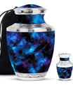 Galaxy Small Urn For Ashes Funeral, Ashes Memorial Urn