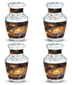 Beautiful Galaxy Decorative Funeral Urn - Burial Urns For Adult Human Ashes