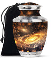 Beautiful Galaxy Decorative Funeral Urn - Burial Urns For Adult Human Ashes