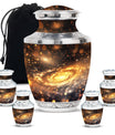 Beautiful Galaxy Decorative Funeral Urn - Burial Urns For Adult Human Ashes