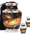 Beautiful Galaxy Decorative Funeral Urn - Burial Urns For Adult Human Ashes