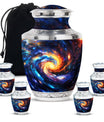 Galaxy Keepsake Urn Large Funeral, Ashes Urn For Ashes