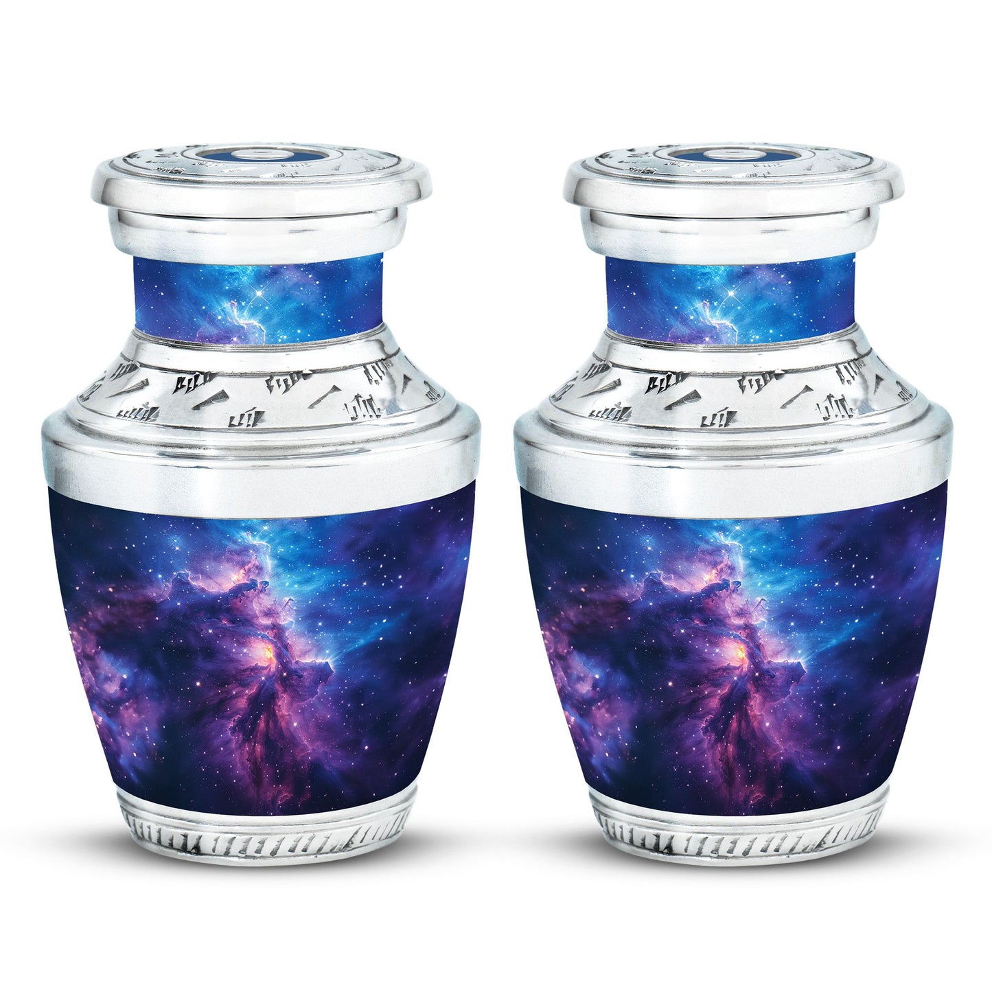 Galaxy Theme 3 Inch Keepsake Pack of 2