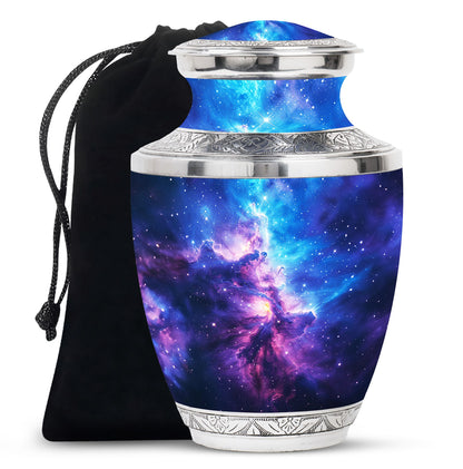 Galaxy Theme Large Urn 10 Inch