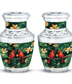 Cardinal Bird Theme 3 Inch Keepsake Pack of 2
