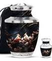 Cardinal Bird Theme Large Urn With 1 Keepsake Urn