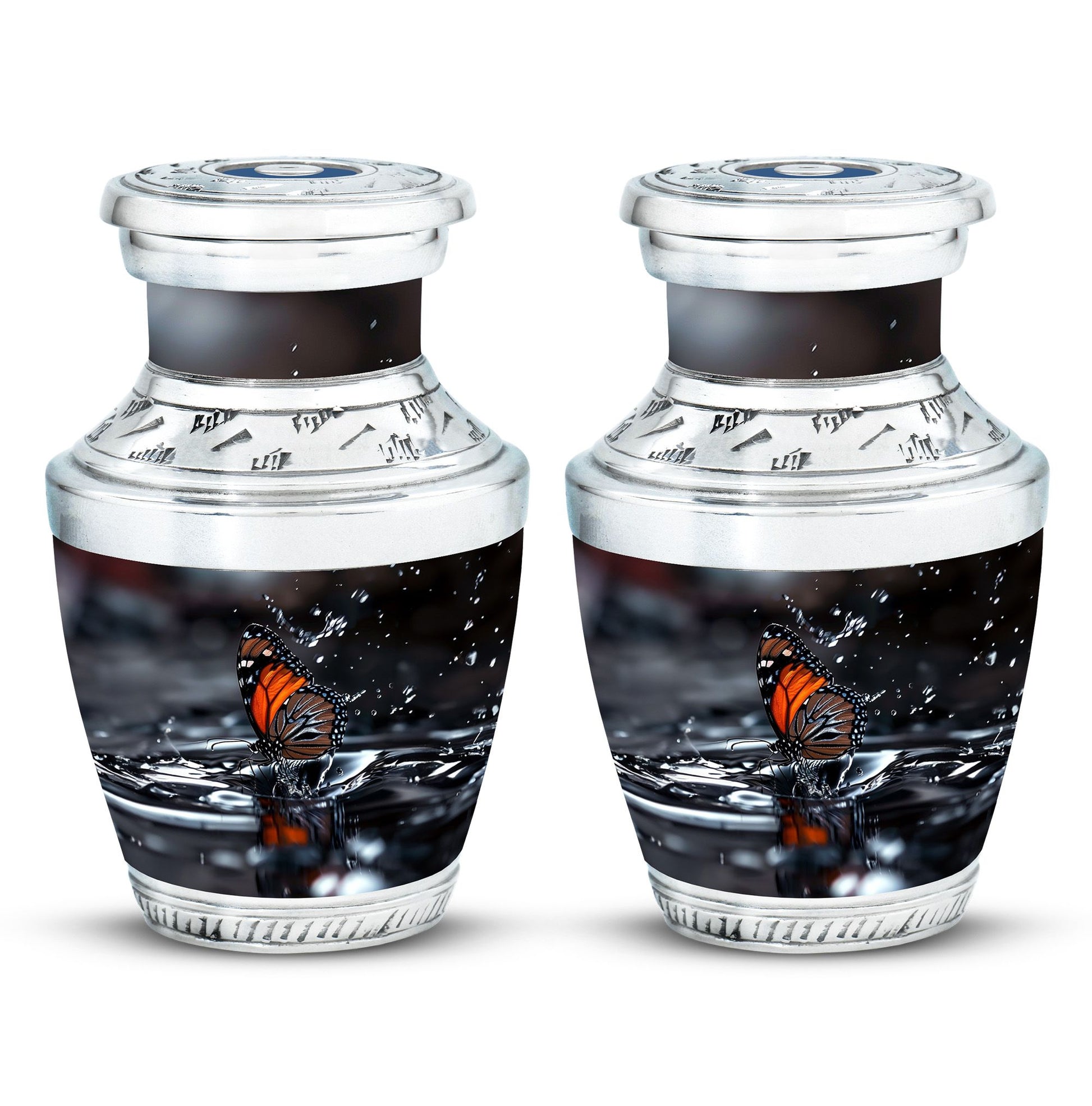 Butterfly Theme 3 Inch Keepsake Pack of 2