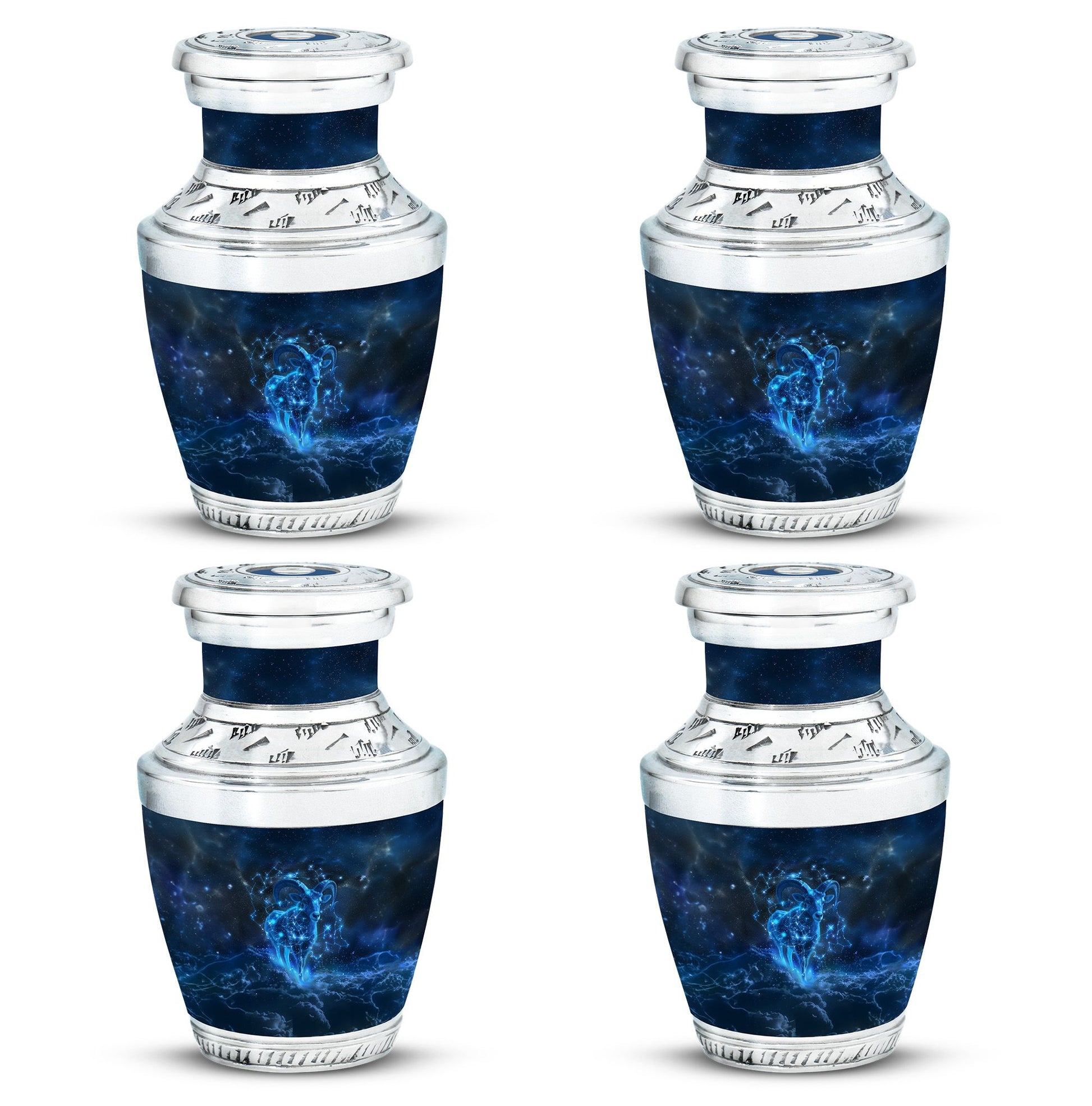 Goat Theme 3 Inch Keepsake Pack of 4