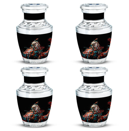 Eagle Theme 3 Inch Keepsake Pack of 4