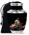 Eagle Theme Large Urn 10 Inch