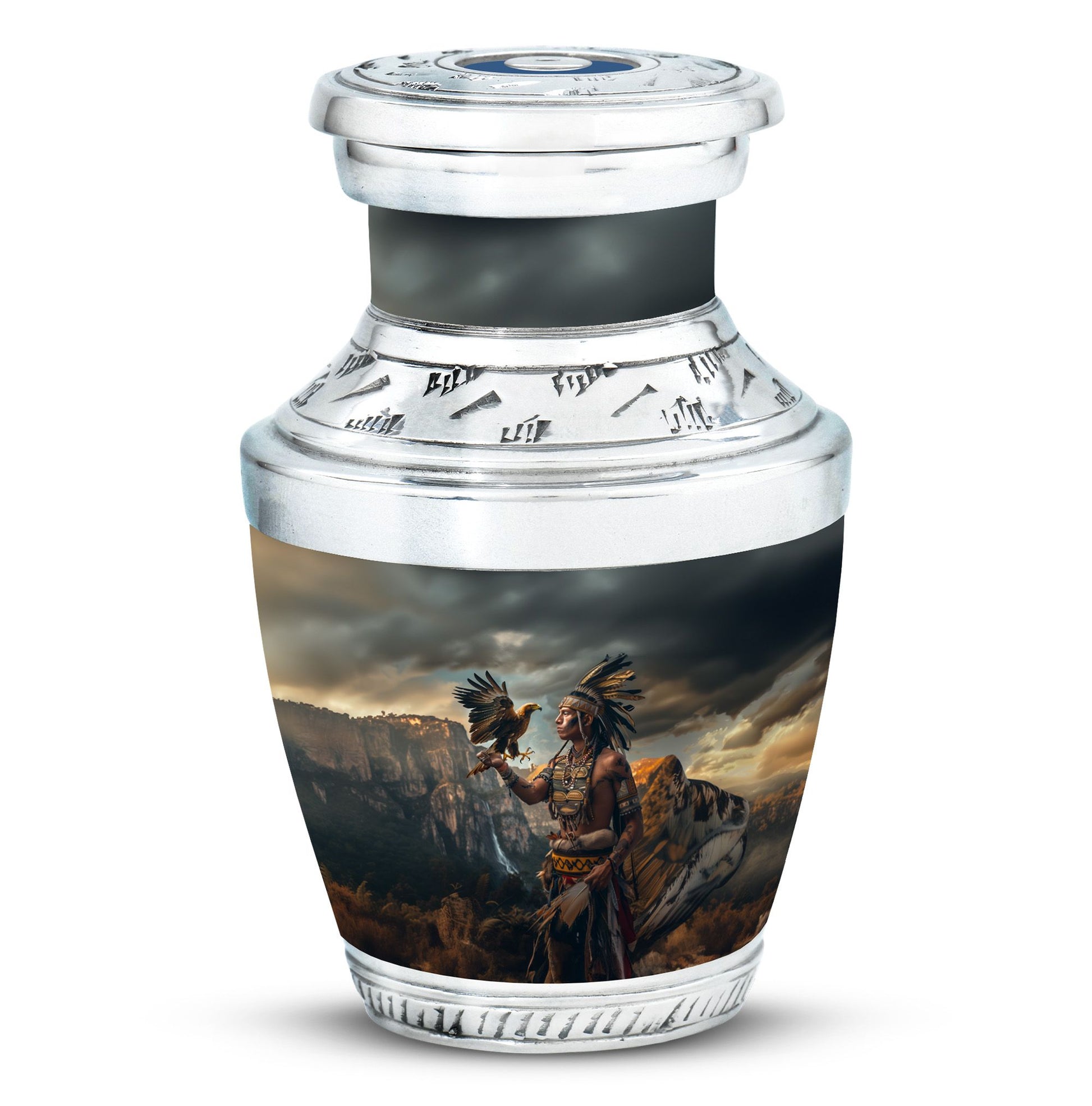 Tribe Man Theme 3 Inch Keepsake