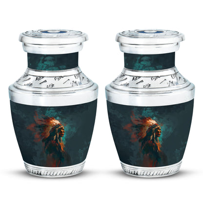 Tribe Man Theme 3 Inch Keepsake Pack of 2