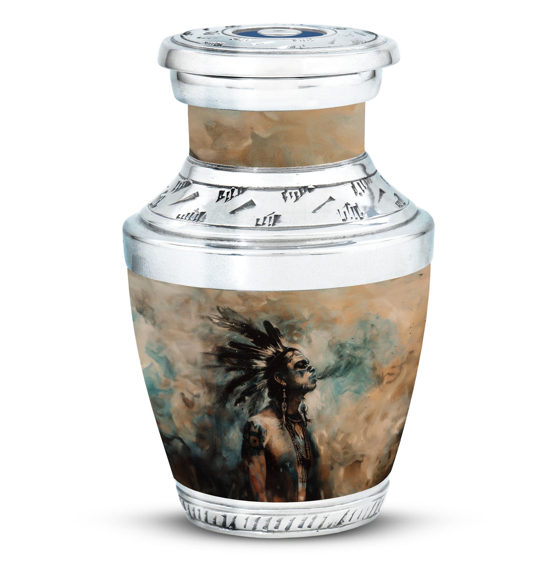 Tribe Man Theme 3 Inch Keepsake