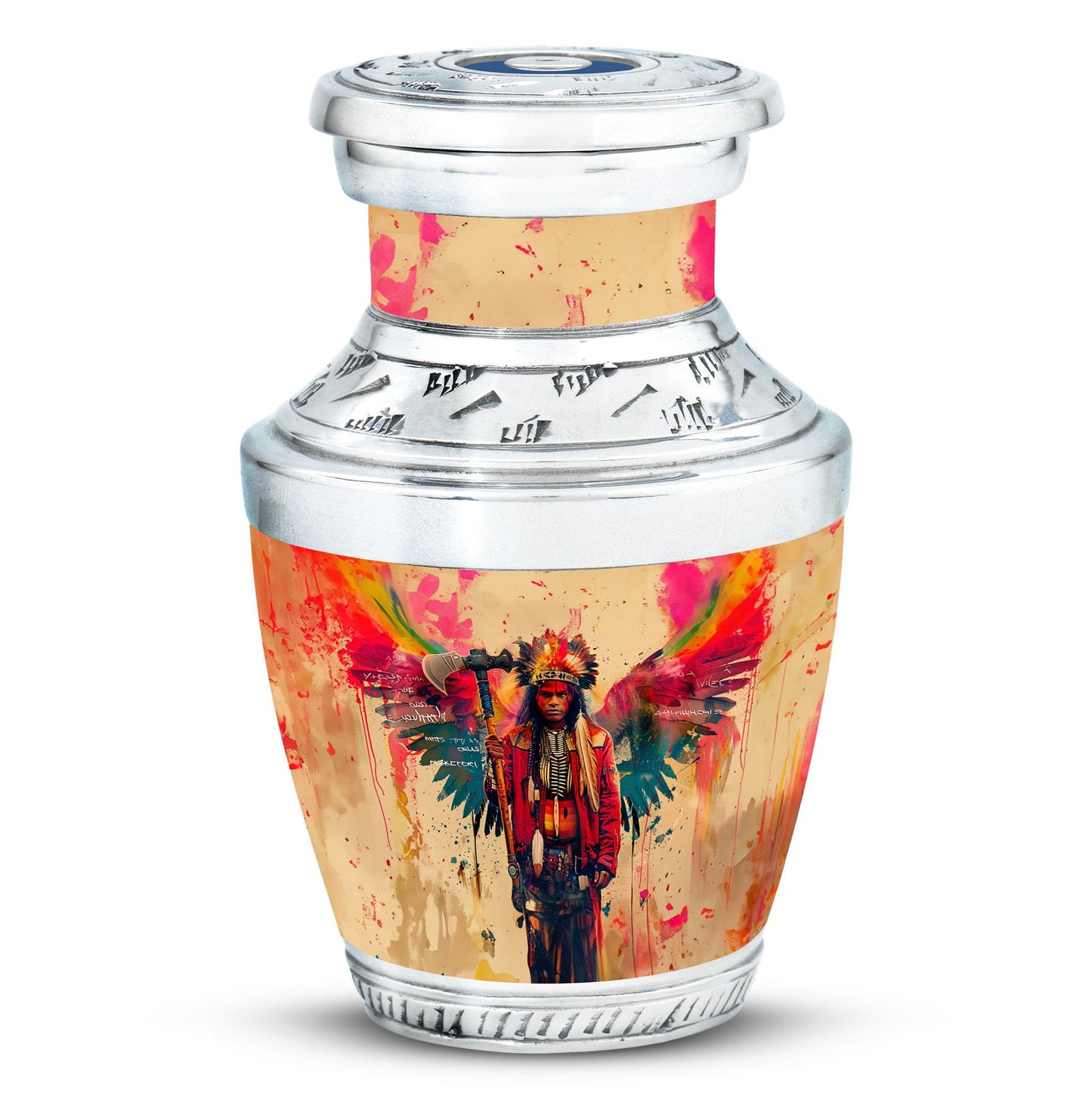 Tribe Man Theme 3 Inch Keepsake