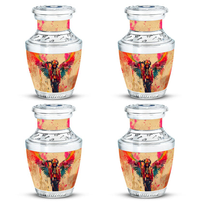 Tribe Man Theme 3 Inch Keepsake Pack of 4