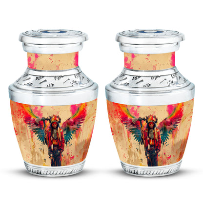 Tribe Man Theme 3 Inch Keepsake Pack of 2