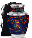 Owl Theme Large Urn 10 Inch