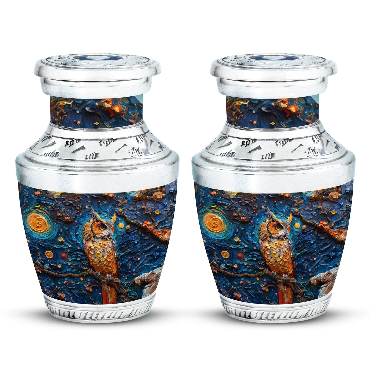 Owl Theme 3 Inch Keepsake Pack of 2