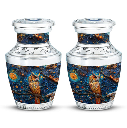Owl Theme 3 Inch Keepsake Pack of 2