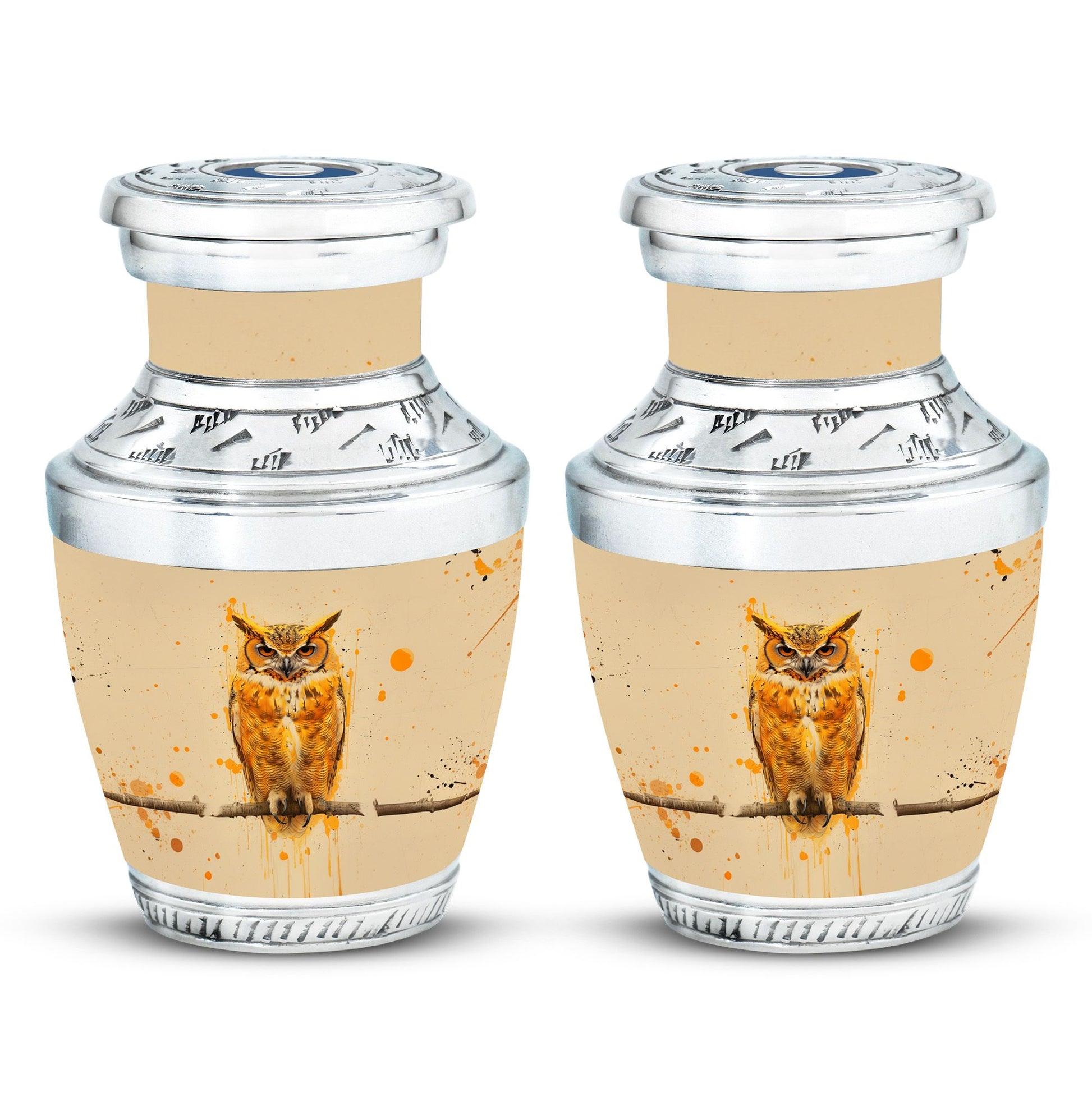 Owl Theme 3 Inch Keepsake Pack of 2