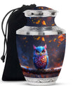 Owl Theme Large Urn 10 Inch