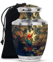 Macaw Parrot Theme Large Urn 10 Inch