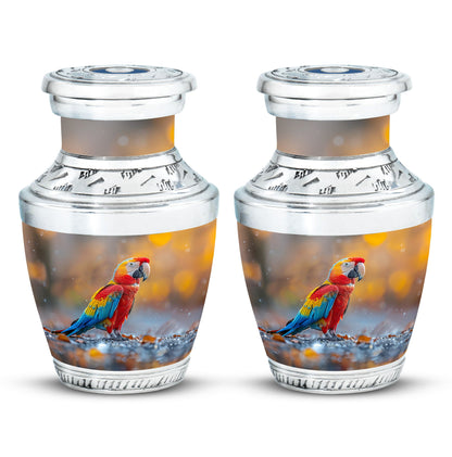 Macaw Parrot Theme 3 Inch Keepsake Pack of 2
