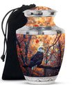 Eagle Cremation Urn For Human Ashes – Autumn Memorial Tribute Urn