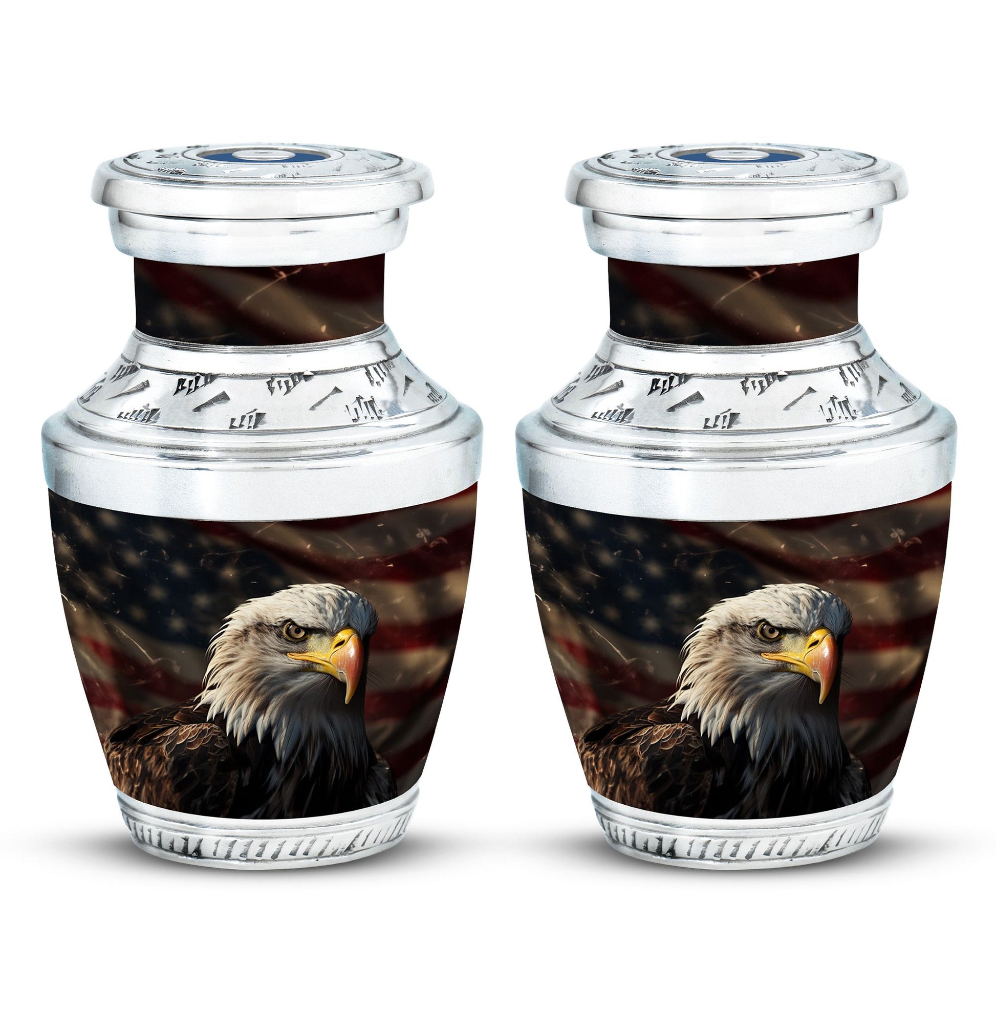 Eagle Theme 3 Inch Keepsake Pack of 2