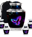 Eagle Theme Large Urn With 4 Keepsake Urn