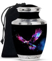 Eagle Theme Large Urn 10 Inch