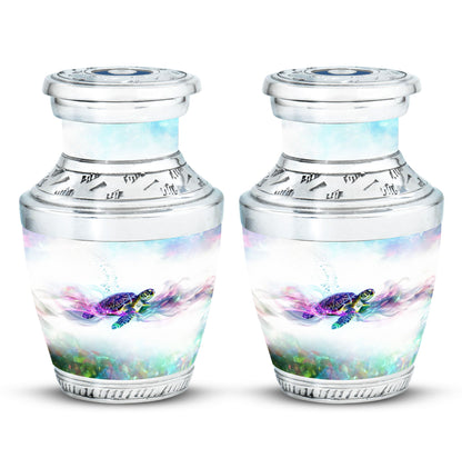 Turtle Theme 3 Inch Keepsake Pack of 2