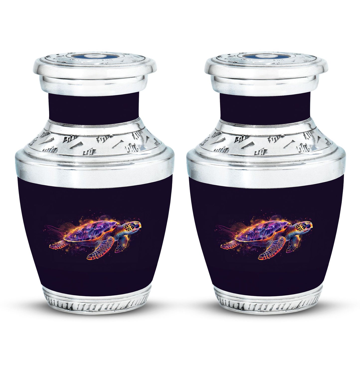 Turtle Theme 3 Inch Keepsake Pack of 2