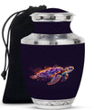 Turtle Theme Large Urn 10 Inch