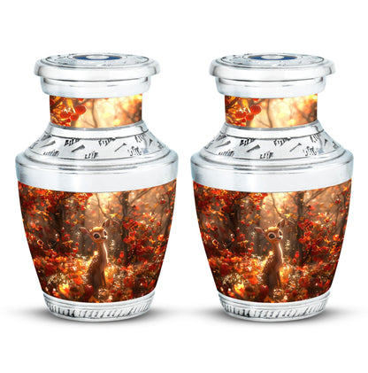 Deer Theme 3 Inch Keepsake Pack of 2