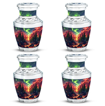 Deer Theme 3 Inch Keepsake Pack of 4